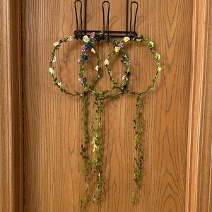 Floral Green Leafy Headbands